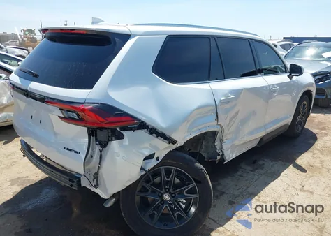 2025 Toyota Grand Highlander Limited from USA, damaged, VIN 5TDAAAA59SS025108